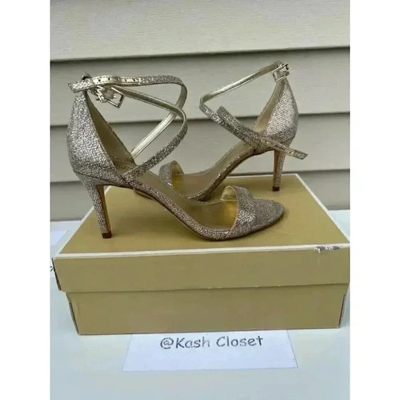 Michael Kors Ava Strappy Sandal - Size 7 M - Picture 1 of 10